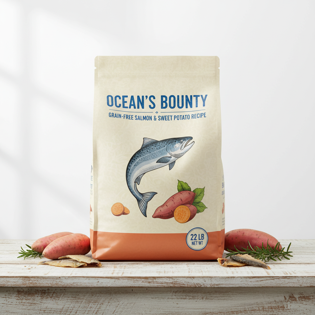 Grain-Free Dog Food — Salmon & Sweet Potato 22lb